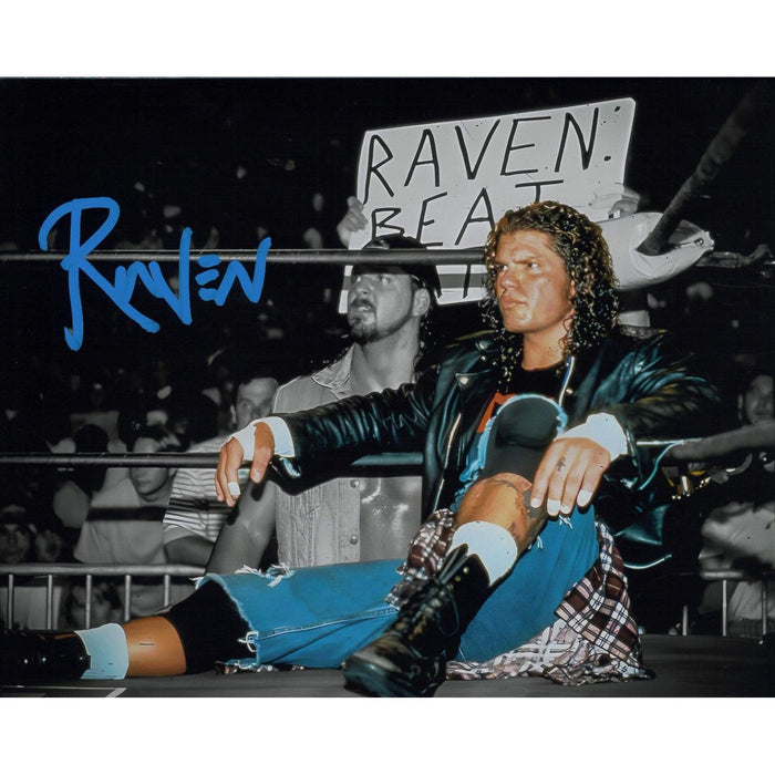 Raven Spotlight METALLIC 8 x 10 Promo - AUTOGRAPHED