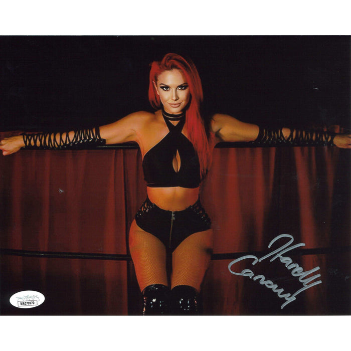 Harley Cameron On Ropes 8 x 10 Promo - JSA AUTOGRAPHED