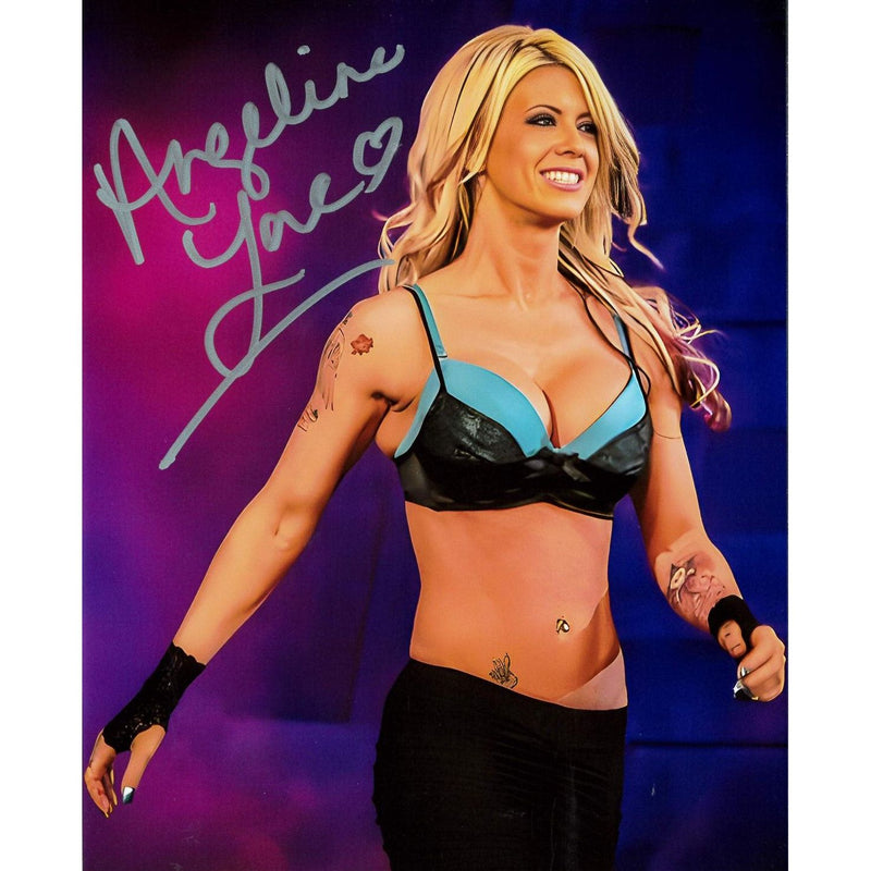 Angelina Love Entrance 8 x 10 Promo - AUTOGRAPHED