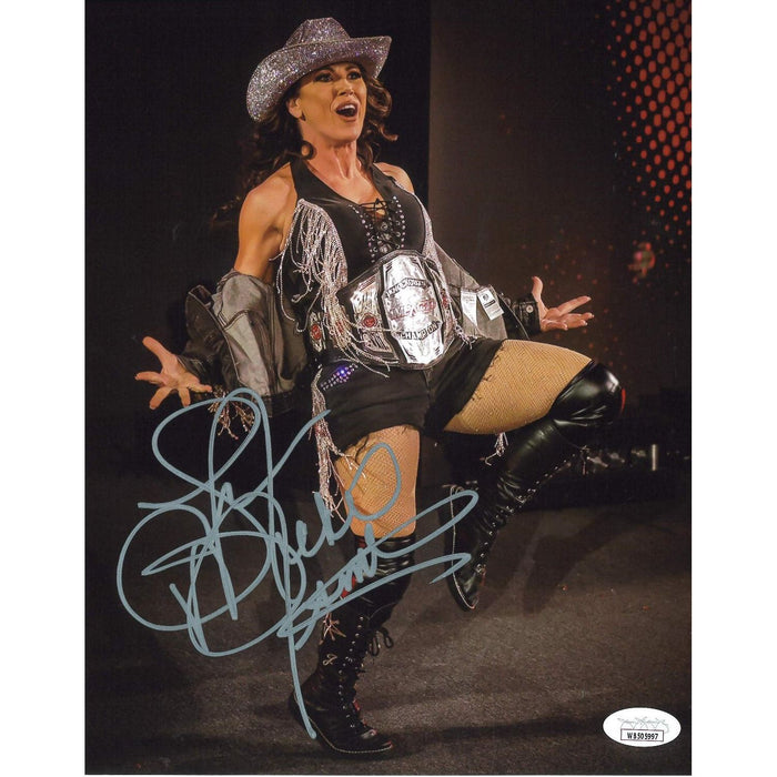 Mickie James Rumble 2022 8 x 10 Promo - JSA AUTOGRAPHED