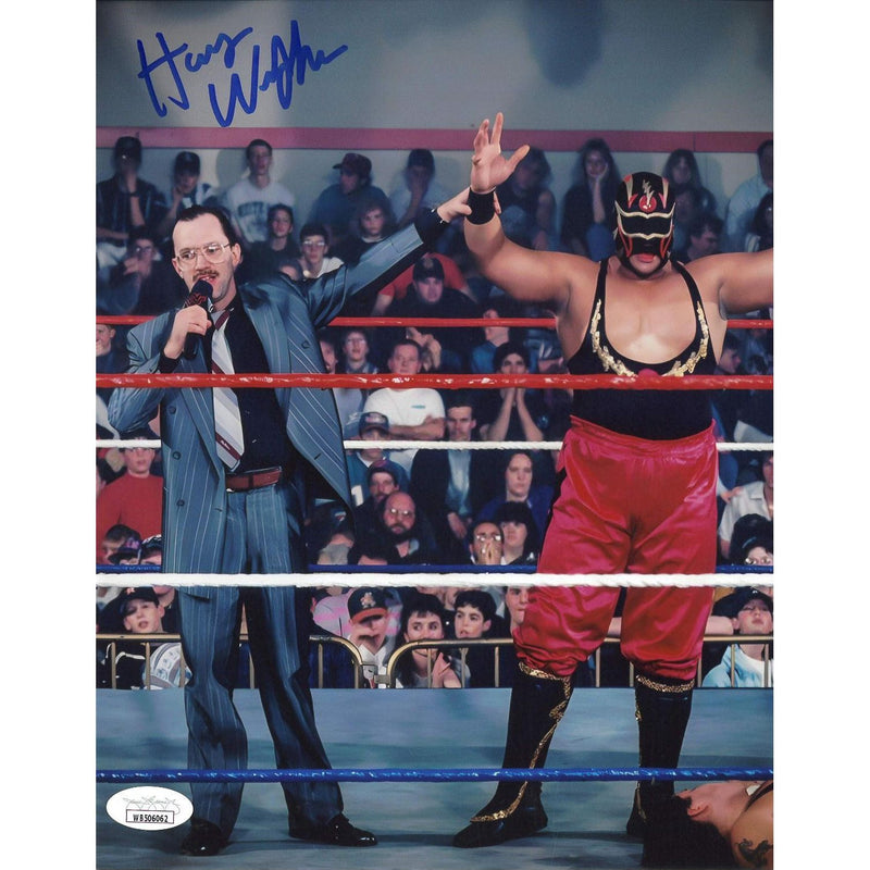 Harvey Wippleman with Kwang 8 x 10 Promo - JSA AUTOGRAPHED
