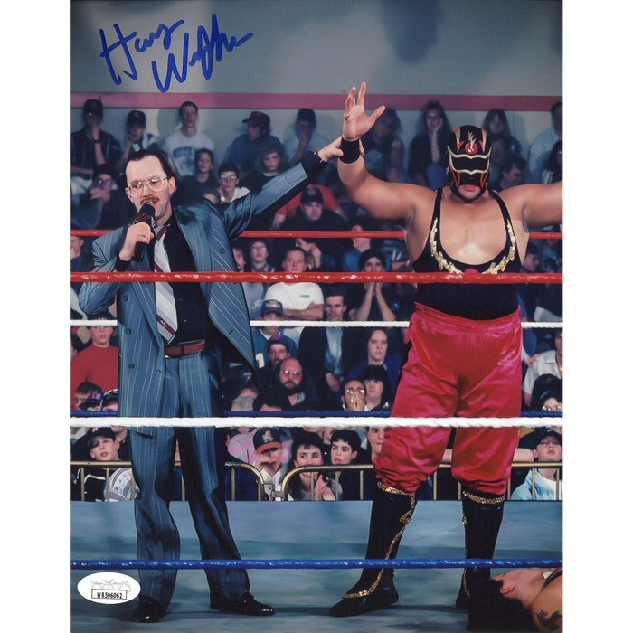 Harvey Wippleman with Kwang 8 x 10 Promo - JSA AUTOGRAPHED