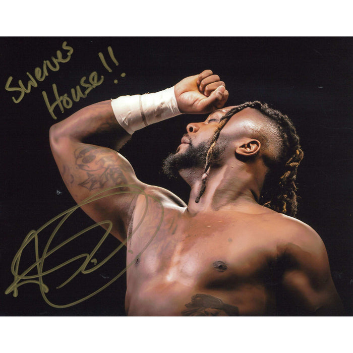 Swerve Strickland Eyes Close 8 x 10 Promo - AUTOGRAPHED