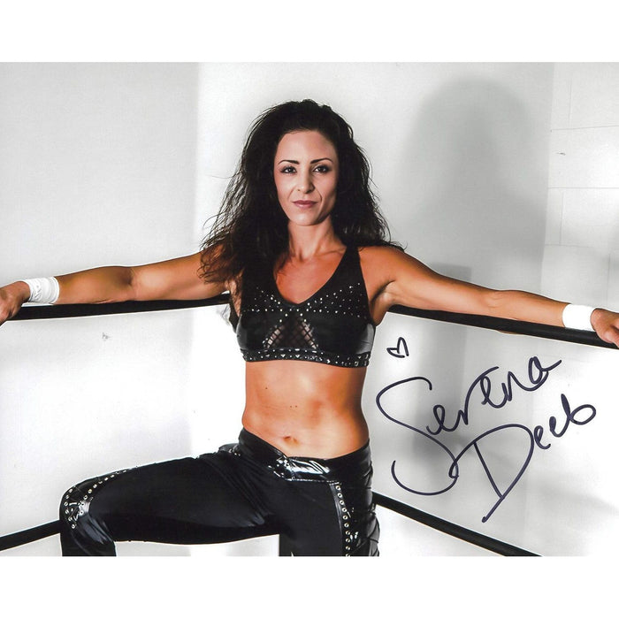 Serena Deeb Ring Ropes 8 x 10 Promo - AUTOGRAPHED