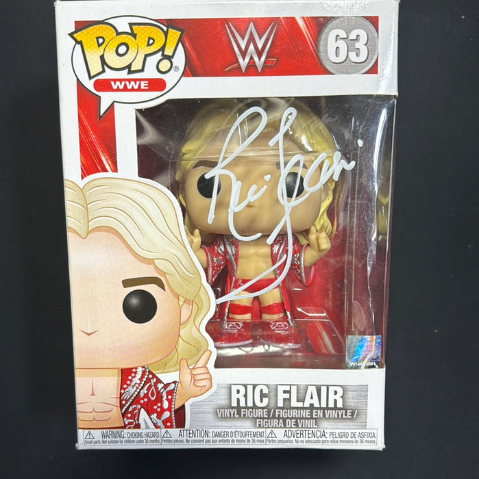 Ric Flair Funko Pop-Autographed