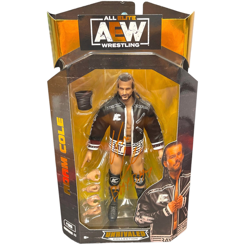Adam Cole AEW Figure Series 11 #95- Autographed