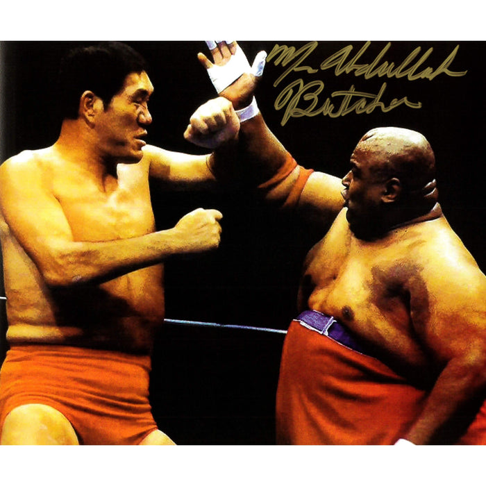 Signed Abdullah the Butcher Baba 8 x 10 Promo - (HSS)