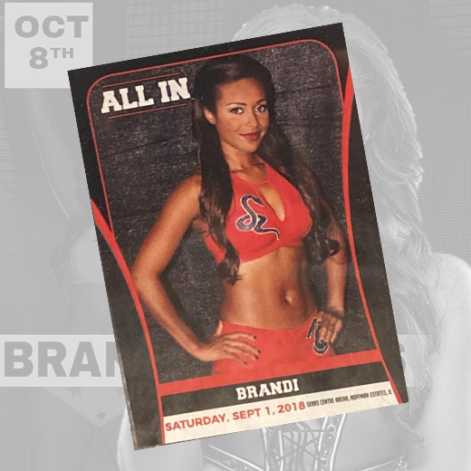 *PREORDER* - Brandi Rhodes All In Trading Card w/ Case - Signed