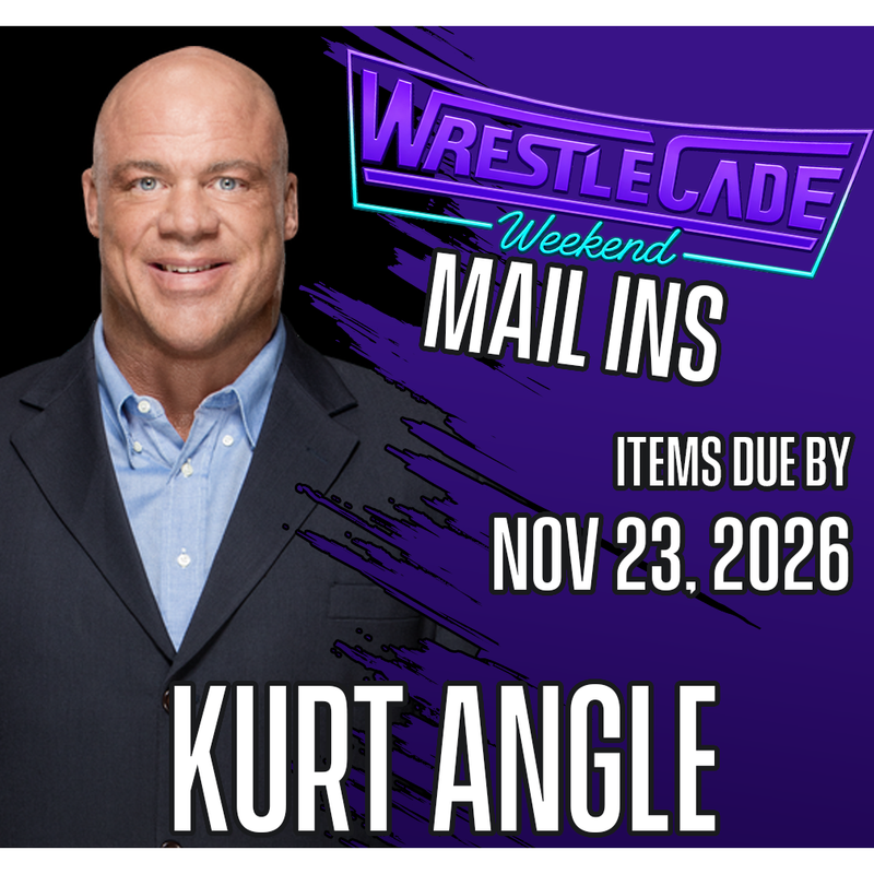 Wrestlecade 26 - Kurt Angle Mail Ins (JSA)