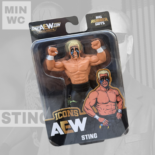 *PREORDER* - Sting Big Rubber Guy Figure (JSA) - Signed