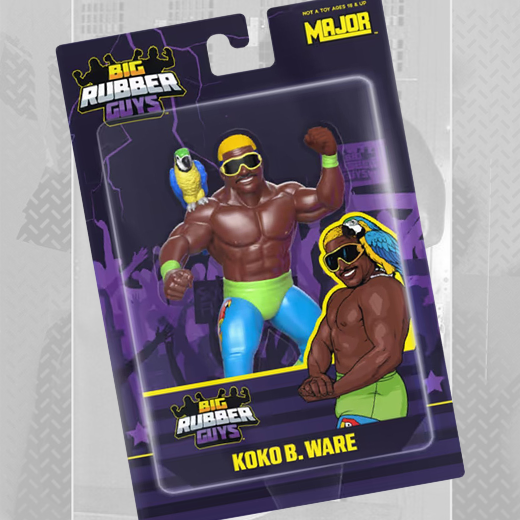 *PREORDER* Signed - Koko B. Ware Big Rubber Guy