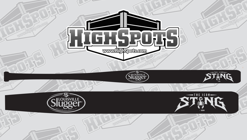 *PREORDER* - Sting Numbered Baseball Bat (JSA) *ONLY 100*