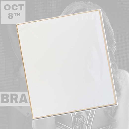 *PREORDER* - Brandi Rhodes Shikishi Board - Signed (JSA)