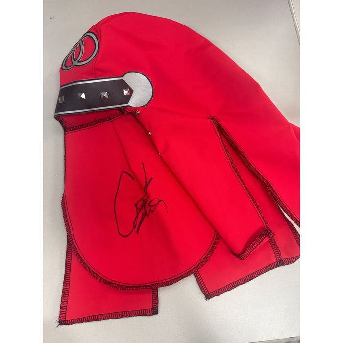 Great Muta Replica Entrance Mask - JSA Autographed