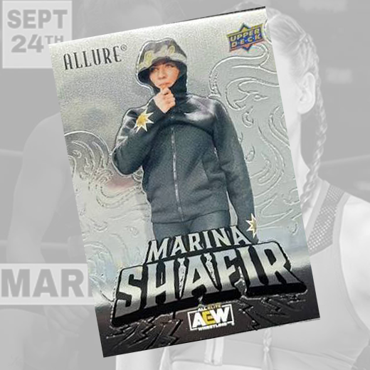 *PREORDER* - Marina Shafir Allure1 Trading Card w/ Case - Signed