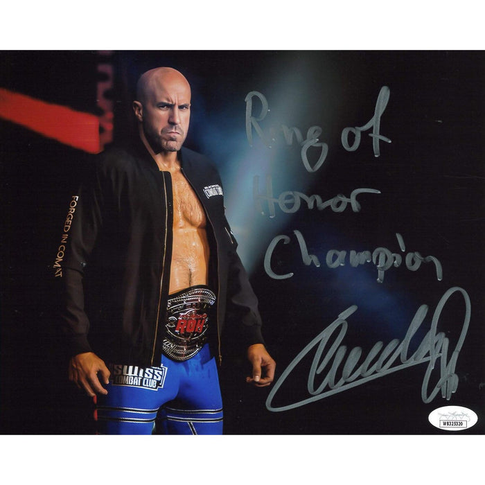 Claudio Castagnoli Title Entrance 8 x 10 Promo - JSA AUTOGRAPHED