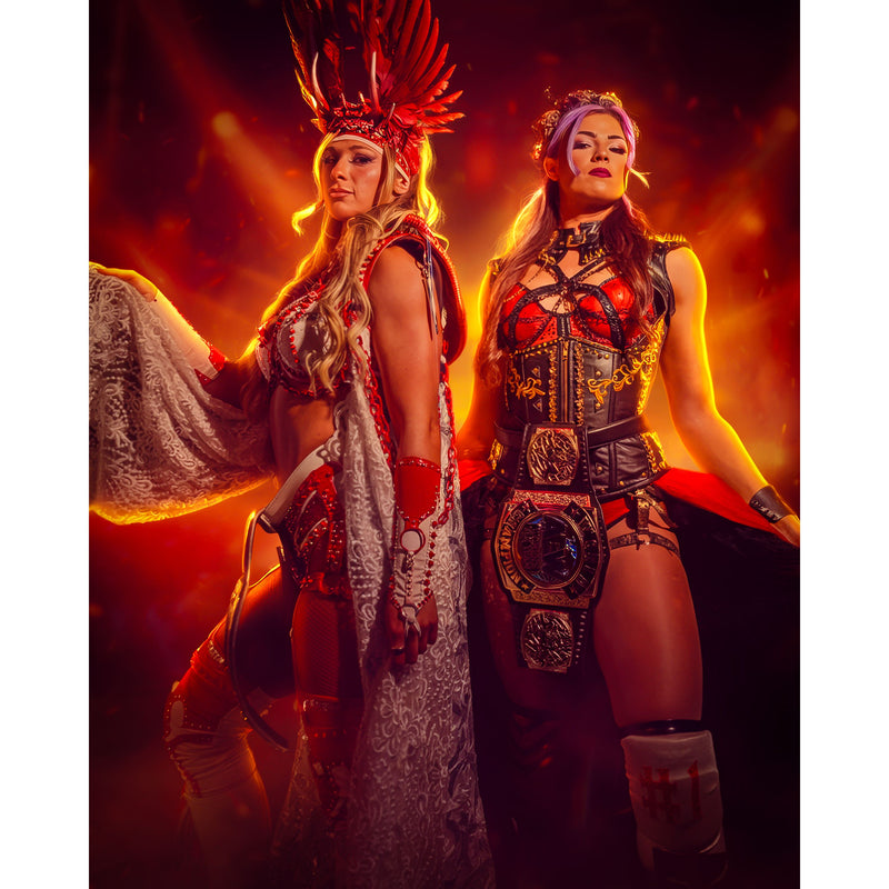 *PREORDER* - Divine Dominion DD2 Metallic 8x10 or 11x14 Poster - Dual Signed (JSA)