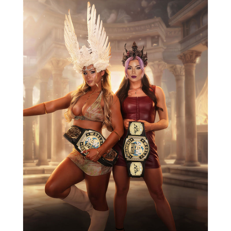 *PREORDER* - Divine Dominion DD3 Metallic 8x10 or 11x14 Poster - Dual Signed (JSA)