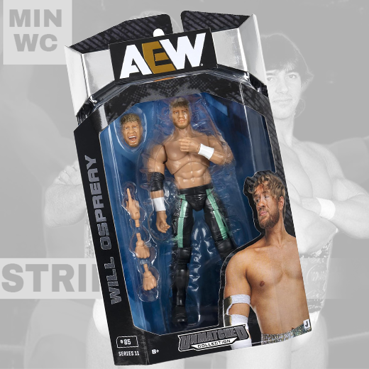 *PREORDER* - Will Ospreay Unrivaled Figure w/ Case (JSA) - Signed