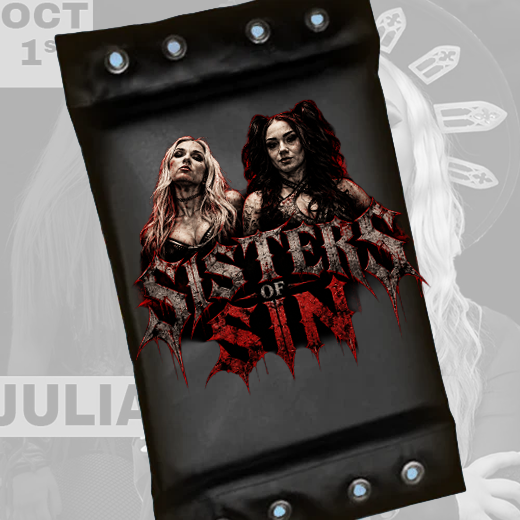 *PREORDER* - Sisters of Sin Full Size Turnbuckle - Signed (JSA)