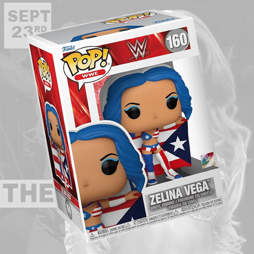*PREORDER* - Zelina Vega Funko w/ Case - Signed (JSA)