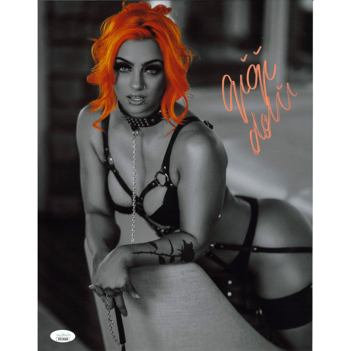 Gigi Dolin Orange Spotlight METALLIC 11 x 14 Poster - JSA AUTOGRAPHED