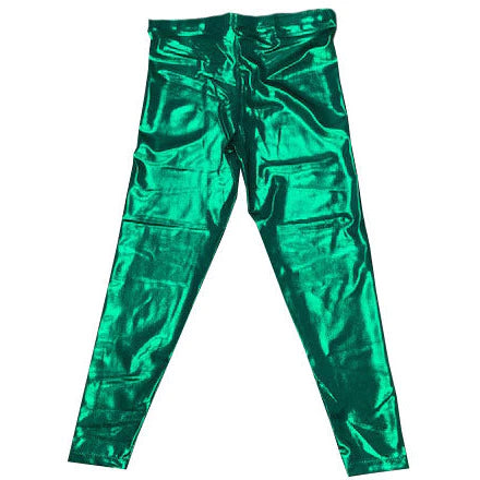 Metallic Spandex Long Tights