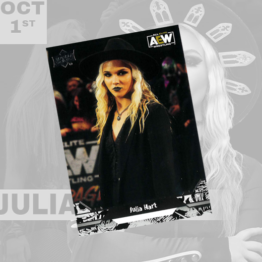 *PREORDER* - Julia Hart AEW Trading Card w/ Case - Signed