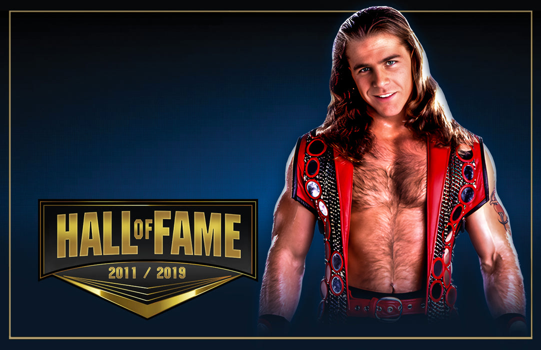 *PREORDER* Signed - Shawn Michaels Hall of Fame 11x17 Poster (Beckett)