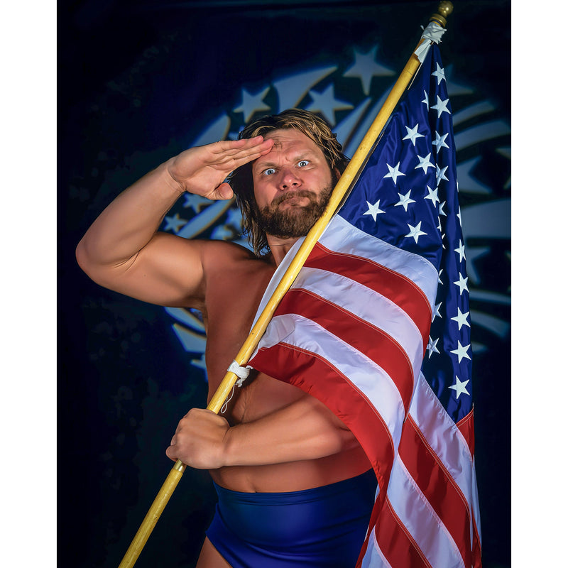 *PREORDER* - Hacksaw Jim Duggan HJD1 8x10 or 11x14 Poster - Signed (JSA)
