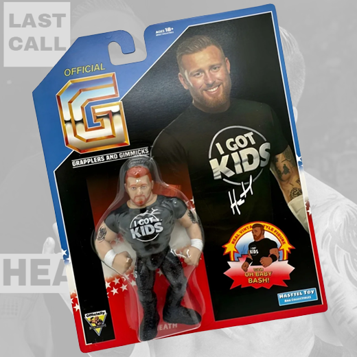 *PREORDER* - Heath Hasttel Toy Figure - Signed