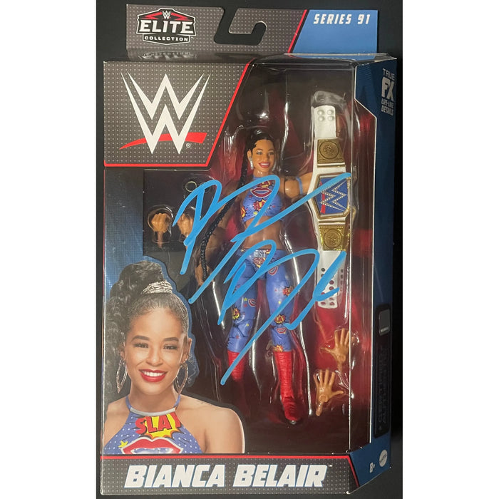 Bianca Belair Elite Series 91 Figure with Protector - AUTOGRAPHED