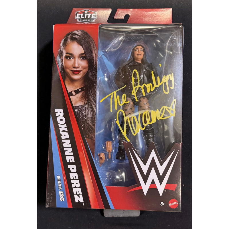 Roxanne Perez Elite Series 126 Figure - JSA Autograph and Inscription