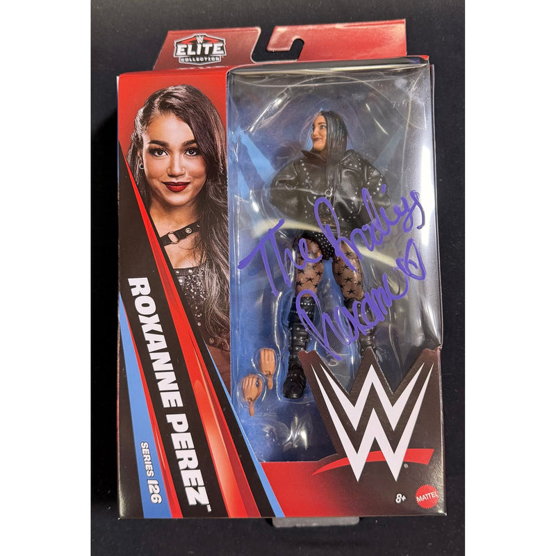 Roxanne Perez Elite Series 126 Figure - JSA Autograph and Inscription