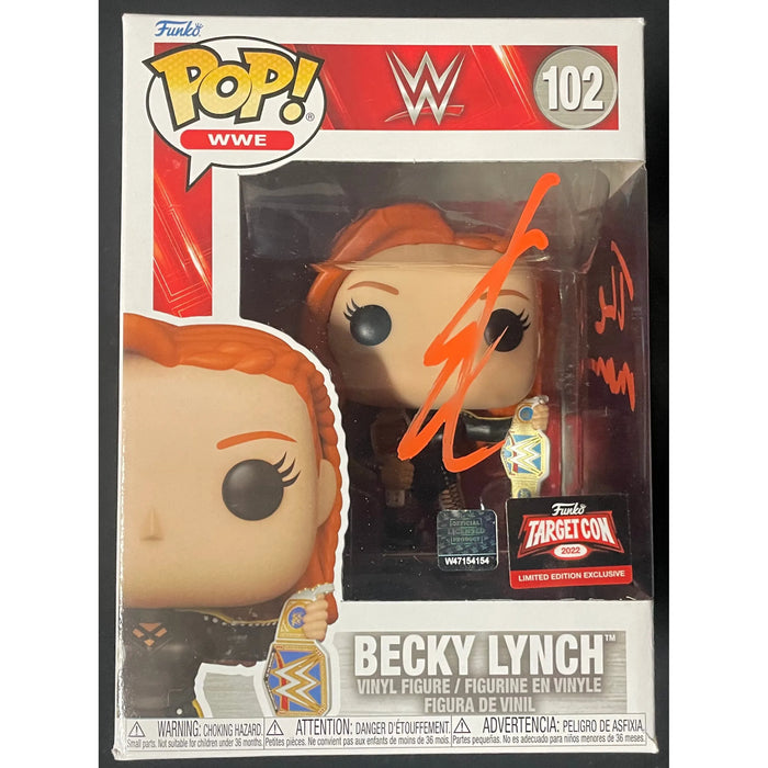 Becky Lynch Funko POP #102 - JSA AUTOGRAPHED