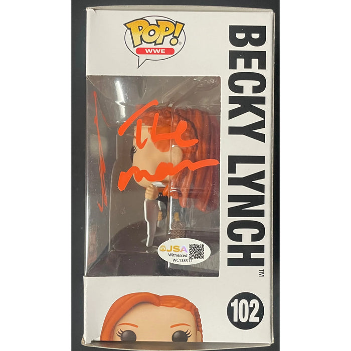 Becky Lynch Funko POP #102 - JSA AUTOGRAPHED