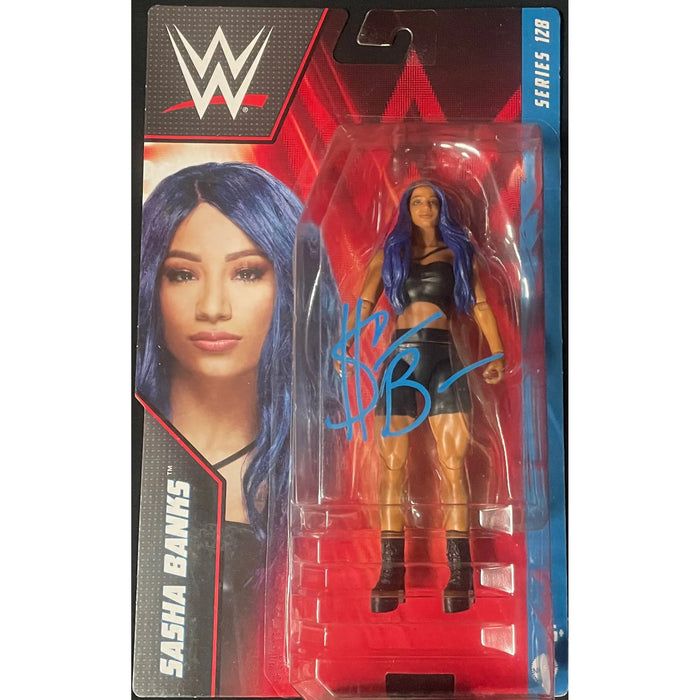 Sasha Banks WWE Basic Figure - JSA AUTOGRAPHED