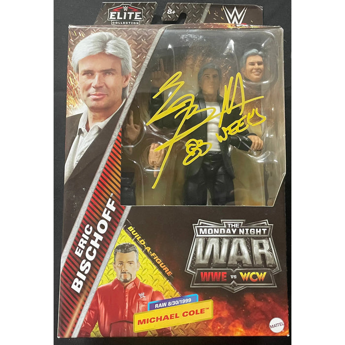 Eric Bischoff WWE Monday Night War Elite Figure - JSA AUTOGRAPHED