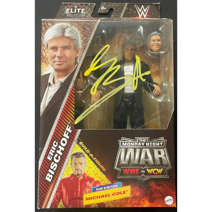 Eric Bischoff WWE Monday Night War Elite Figure - JSA AUTOGRAPHED