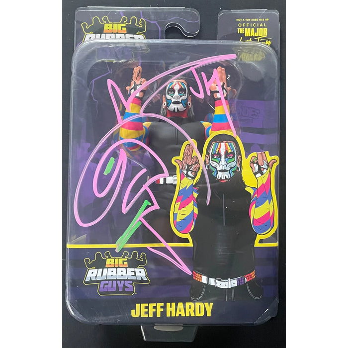 Jeff Hardy Big Rubber Guy Figure - JSA AUTOGRAPHED