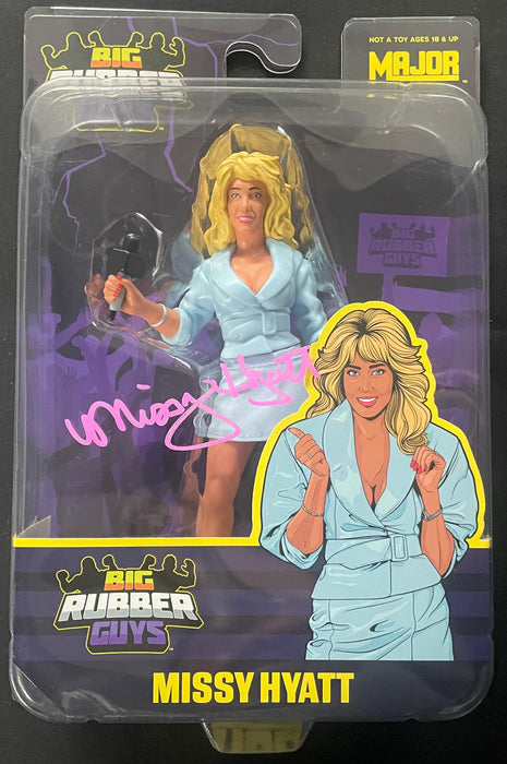 Missy Hyatt Big Rubber Gal Figure - AUTOGRAPHED