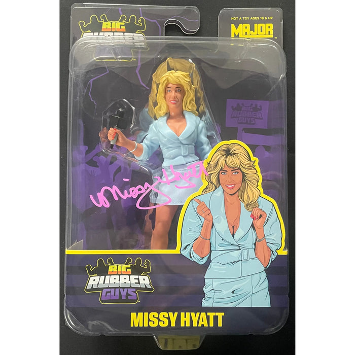 Missy Hyatt Big Rubber Gal Figure - AUTOGRAPHED