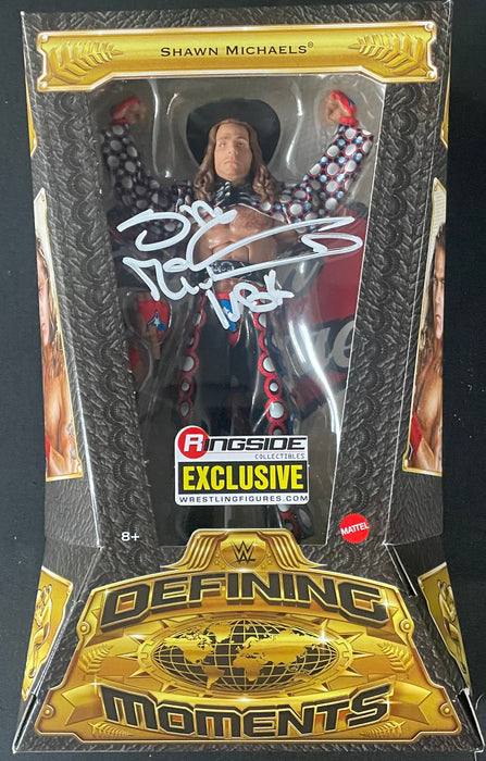 Shawn Michaels WWE Defining Moments Elite Figure - Beckett Autographed