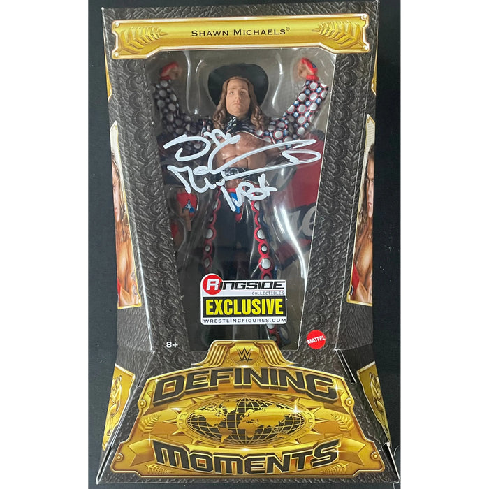 Shawn Michaels WWE Defining Moments Elite Figure - Beckett Autographed