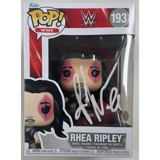 Rhea Ripley Funko POP #193 - JSA Autographed