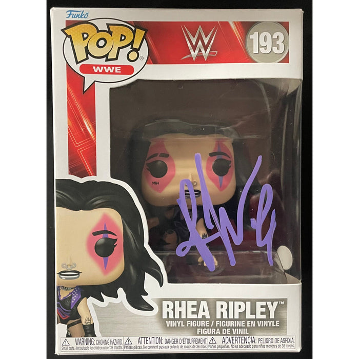 Rhea Ripley Funko POP #193 - JSA Autographed