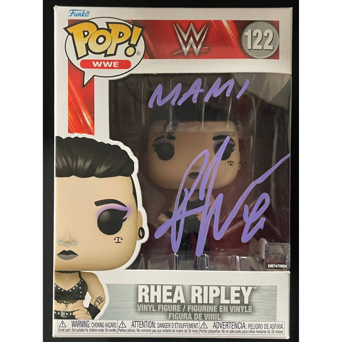 Rhea Ripley Funko POP #122 - JSA Autographed