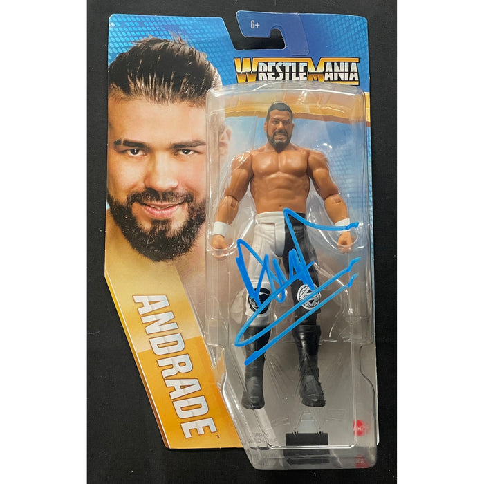 Andrade Wrestlemania Basic Figure - Autographed