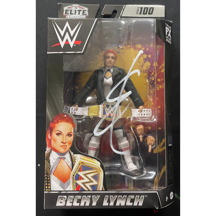 Becky Lynch Series 100 WWE Elite Figure - JSA Autograph