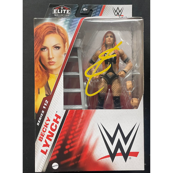 Becky Lynch  Series 112 WWE Elite Figure CHASE Variant - JSA Autograph